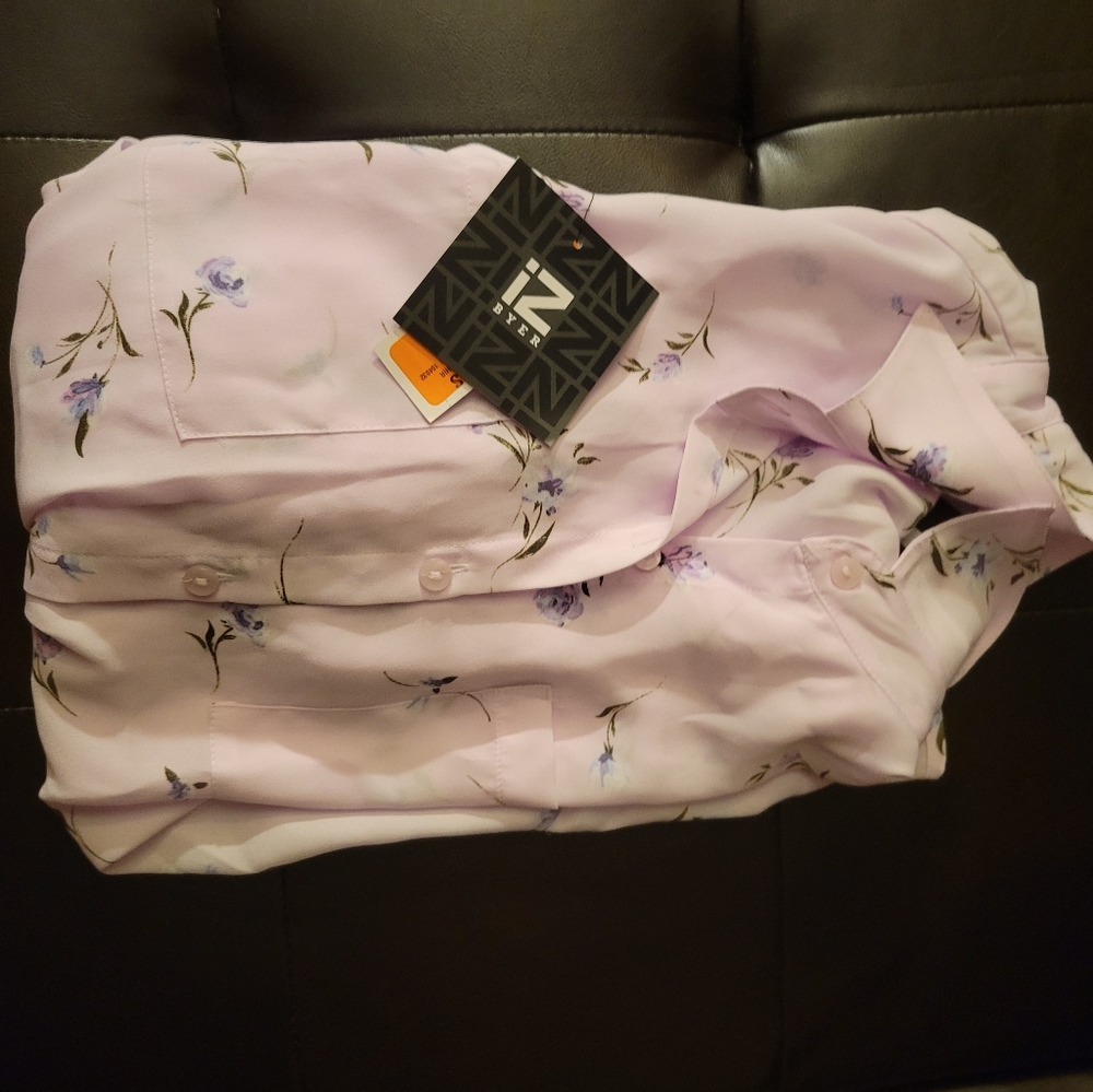 IZ BYER FLORAL SHIRT